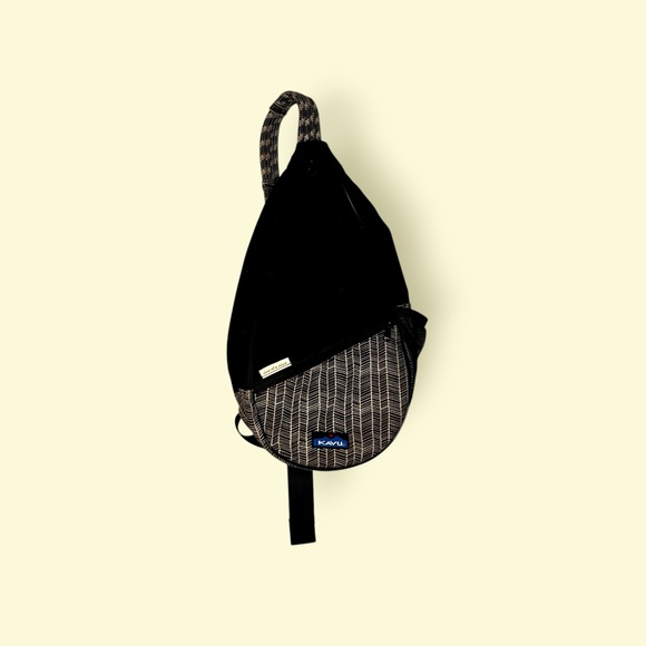 Kavu Black and Gray Sling Backpack - Picture 1 of 2